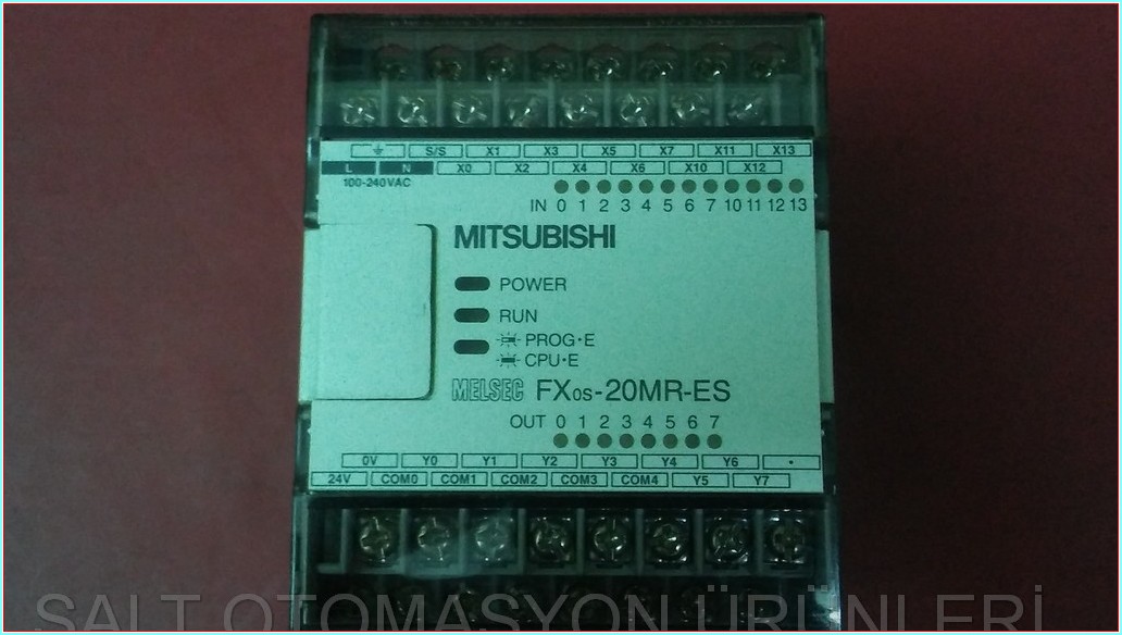MITSUBISHI MELSEC FXOS-20MR-ES-UL PROGRAMMABLE CONTROLLER PLC