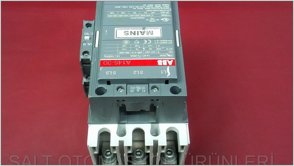 ABB A145-30 145A 75KW KONTAKTÖR SIFIRDAN FARKI FİYATI