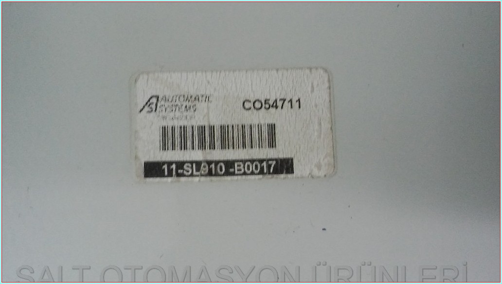 AUTOMATİC SYSTEMS CO54711 11-SL910-B0017 BARİYER KARTI PLC