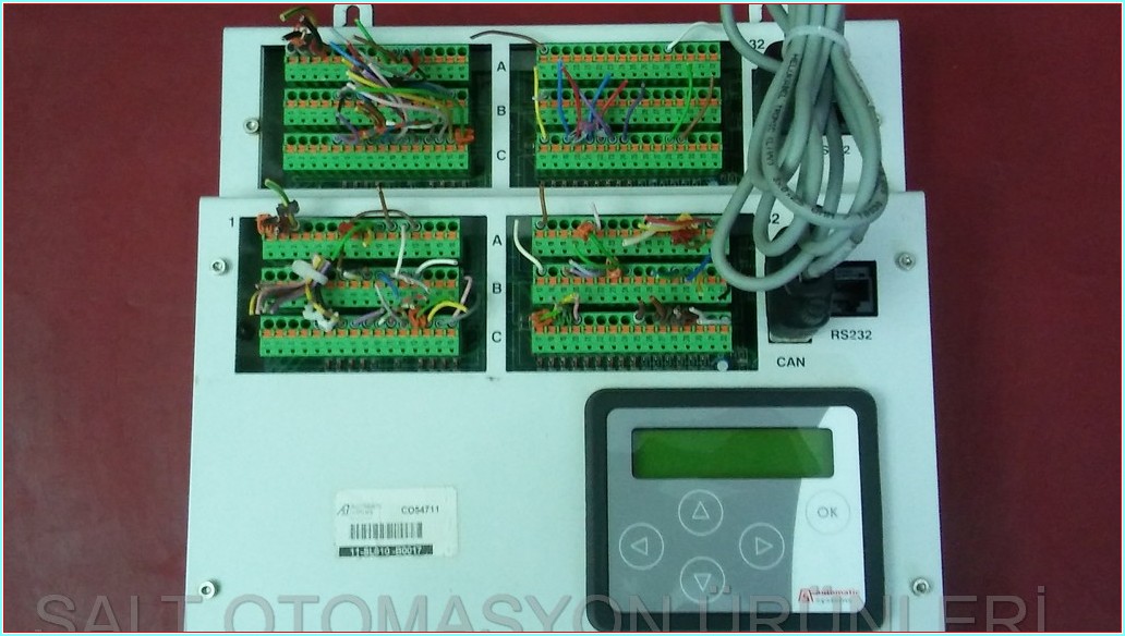 AUTOMATİC SYSTEMS CO54711 11-SL910-B0017 BARİYER KARTI PLC