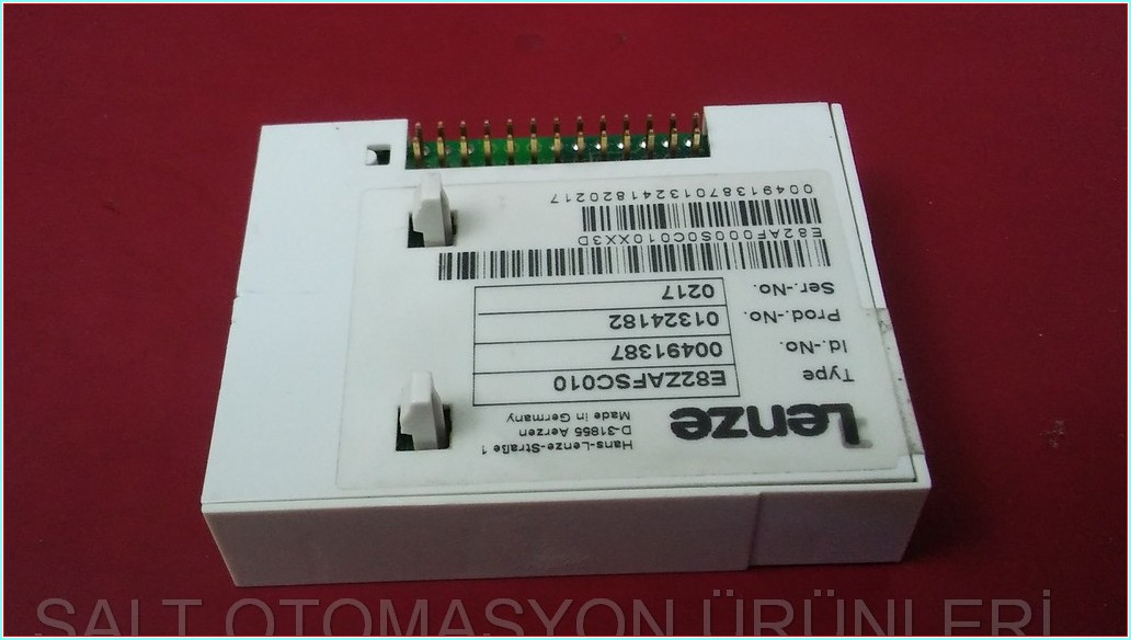 LENZE E82ZAFSC010 13140246 STANDARD PT 010/3D MODULE STANDART PT 010 3F 3D