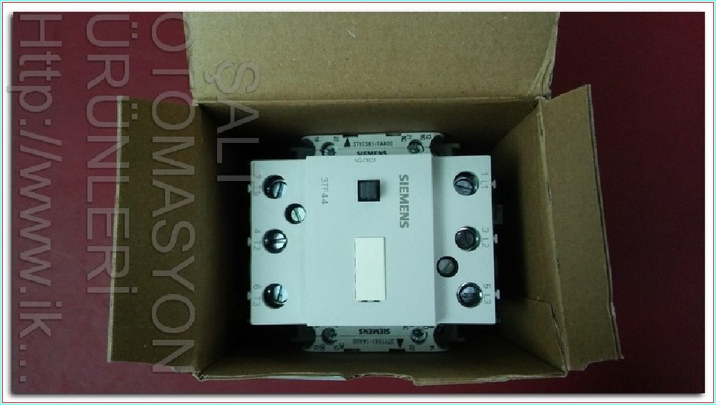 SIEMENS 3TF44 22-0AP0 3TF4422-0A 3TF44 15KW 3RT2027-1AP00 SIFIR KUTULU KONTAKTÖR