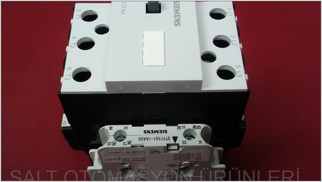 SIEMENS 3TF44 22-0AP0 3TF4422-0A 3TF44 15KW 3RT2027-1AP00 SIFIR KUTULU KONTAKTÖR