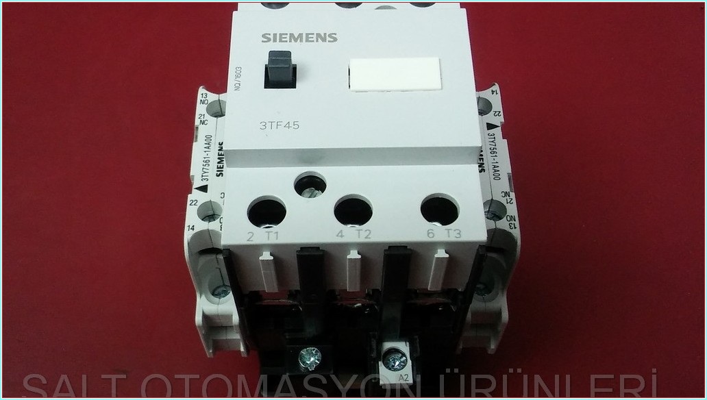 SIEMENS 3TF45 22-0AP0 3TF4522-0A 3TF45 18,5KW SIFIR KUTULU KONTAKTÖR