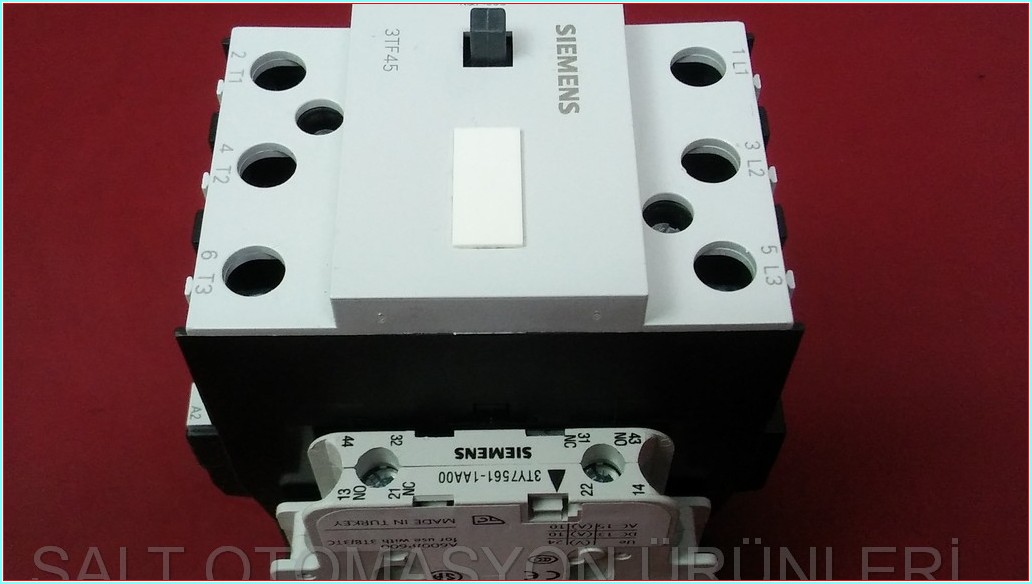 SIEMENS 3TF45 22-0AP0 3TF4522-0A 3TF45 18,5KW SIFIR KUTULU KONTAKTÖR