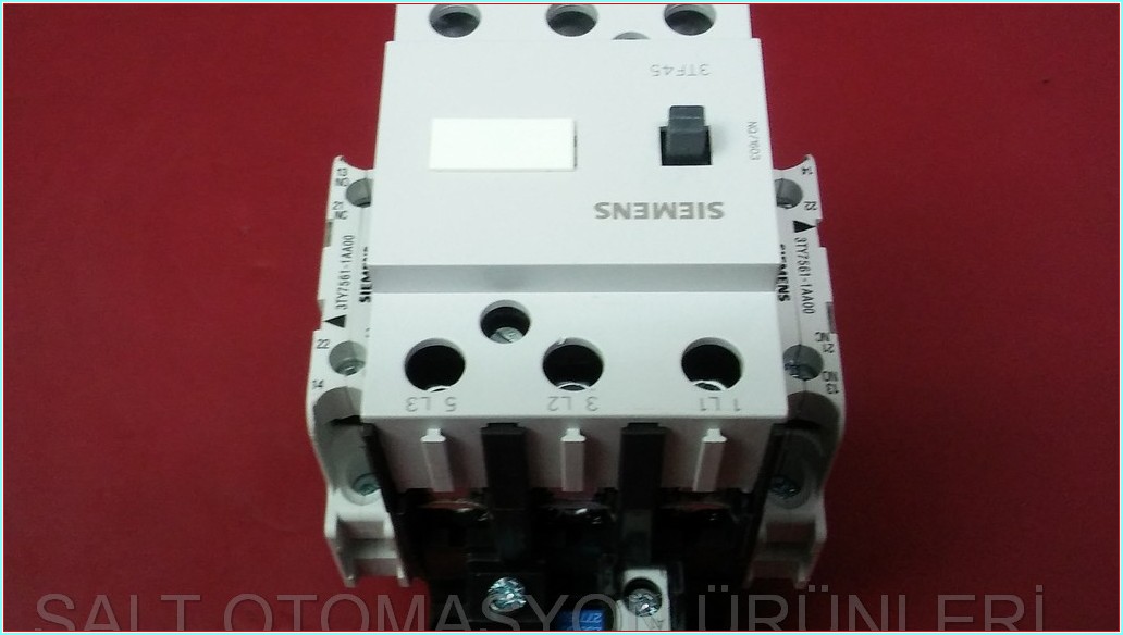 SIEMENS 3TF45 22-0AP0 3TF4522-0A 3TF45 18,5KW SIFIR KUTULU KONTAKTÖR