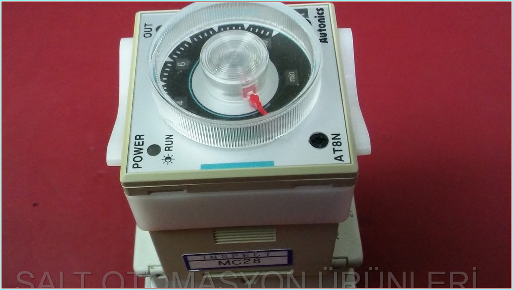 AUTONİCS AT8N ÇOK İŞLEVLİ ANALOG ZAMANLAYICI ZAMAN RÖLESİ