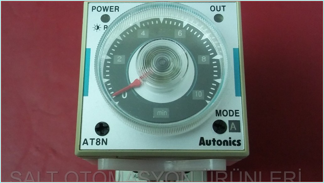 AUTONİCS AT8N ÇOK İŞLEVLİ ANALOG ZAMANLAYICI ZAMAN RÖLESİ