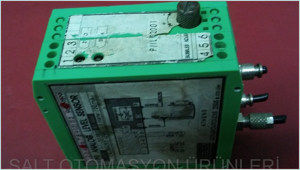 GELEC LS2001 ZGELEC P I ANALOG LEVEL SENSOR ANALOG SEVİYE SENSÖRÜ