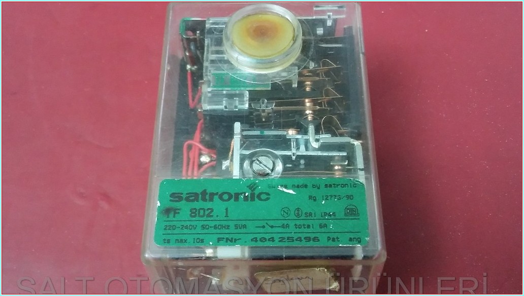 SATRONİC TF 802,1 BRÜLÖR BEYNİ HONEYWELL SIFIRDAN FARKSIZ