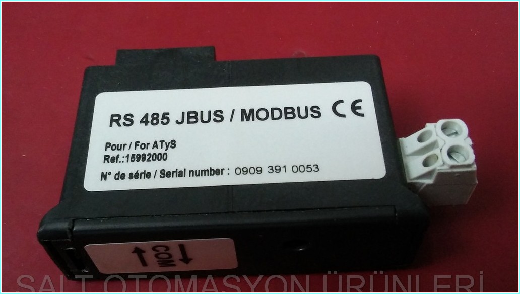SOCOMEC RS 485 JBUS MODBUS HABERLEŞME MODÜLÜ İLETİŞİM MODÜLÜ
