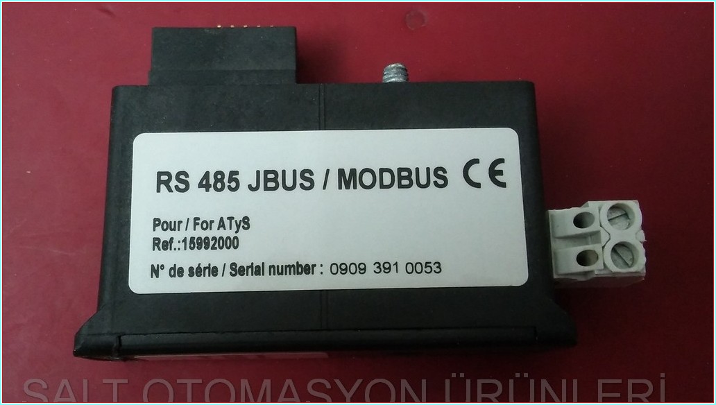 SOCOMEC RS 485 JBUS MODBUS HABERLEŞME MODÜLÜ İLETİŞİM MODÜLÜ