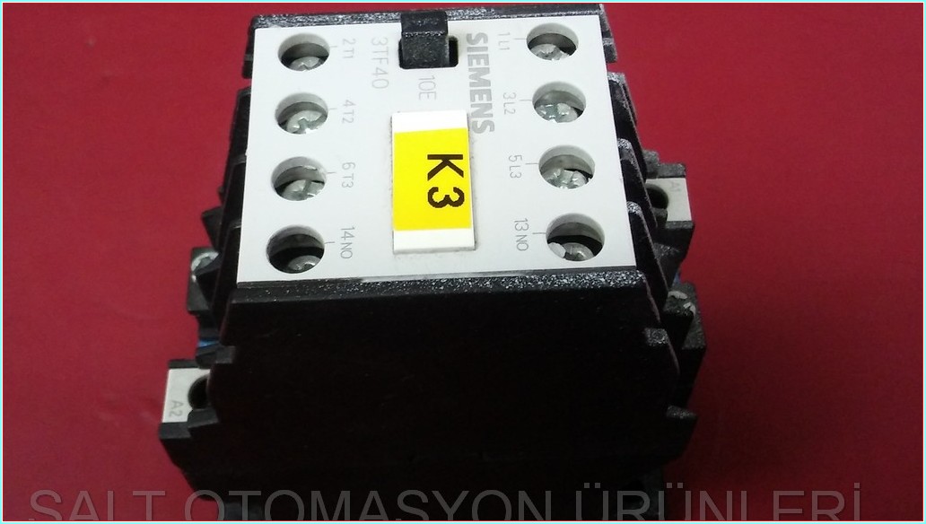 SIEMENS 3TF40 3TF4010-0A 3TF40-10E KONTAKTÖR