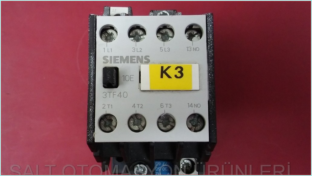 SIEMENS 3TF40 3TF4010-0A 3TF40-10E KONTAKTÖR