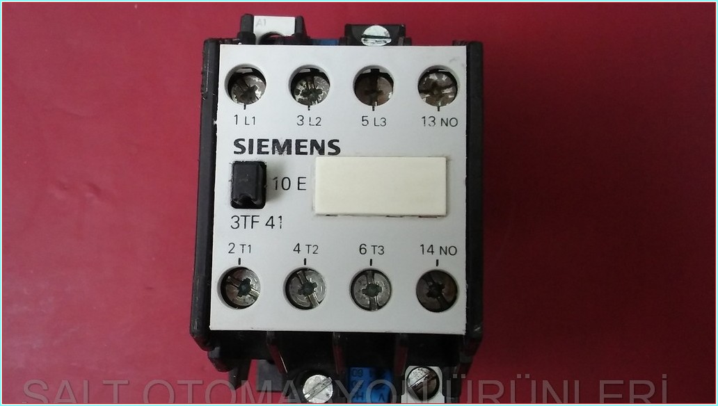SIEMENS 3TF41 3TF4110-0A 3TF41-10E KONTAKTÖR SIFIRDAN FARKSIZ