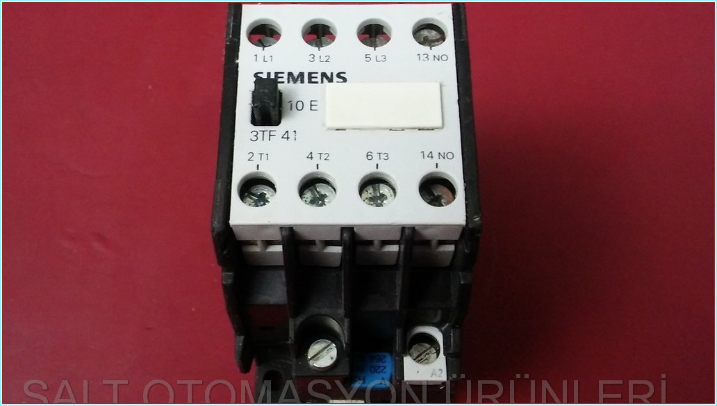 SIEMENS 3TF41 3TF4110-0A 3TF41-10E KONTAKTÖR SIFIRDAN FARKSIZ