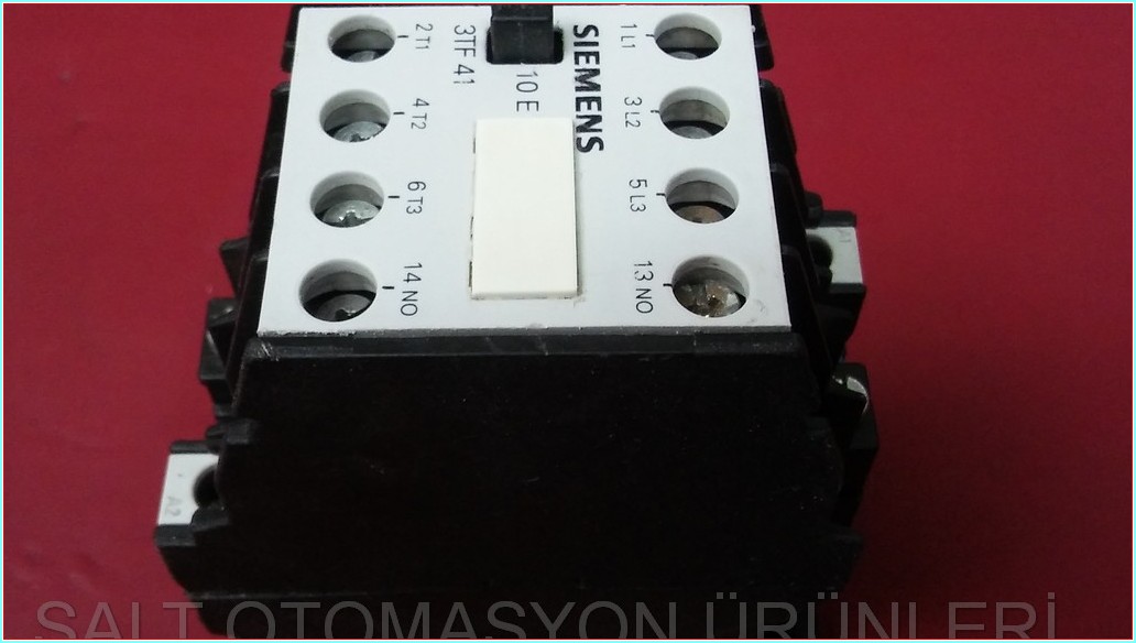 SIEMENS 3TF41 3TF4110-0A 3TF41-10E KONTAKTÖR SIFIRDAN FARKSIZ