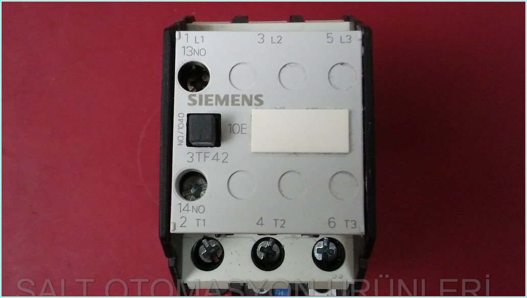 SIEMENS 3TF42 3TF4210-0A 3TF42-10E 3TB42 220V KONTAK BOBİNLİ KONTAKTÖR
