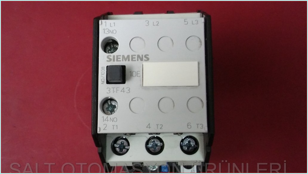 SIEMENS 3TF43 3TF4310-0A 3TF43-10E KONTAKTÖR