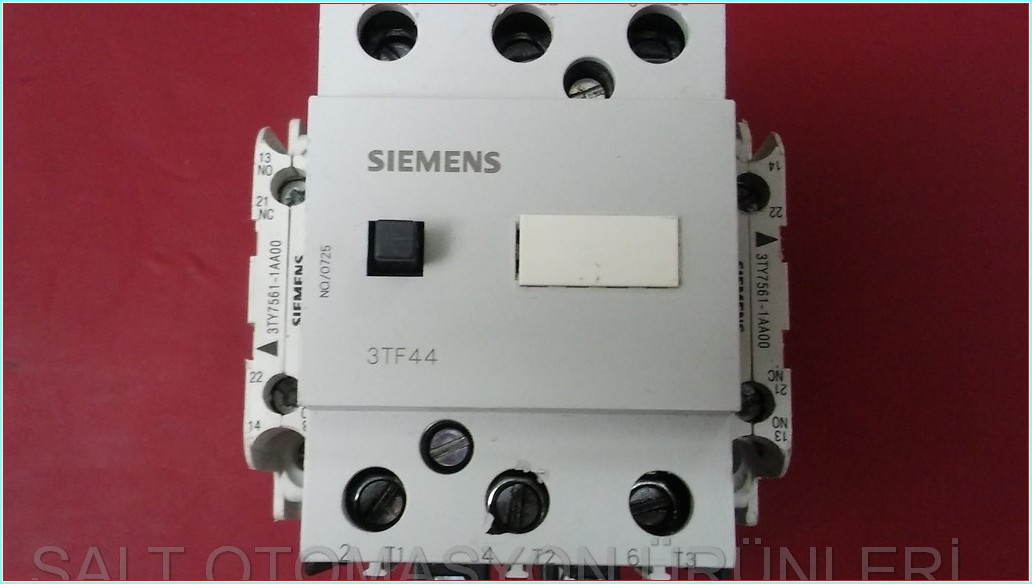 SIEMENS 3TF44 3TF4422-0A 220V KONTAK BOBİNLİ KONTAKTÖR (İKİNCİ EL)