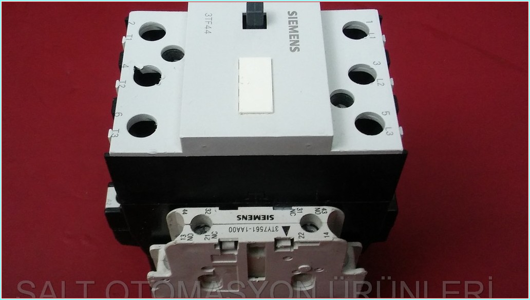 SIEMENS 3TF44 3TF4422-0A 220V KONTAK BOBİNLİ KONTAKTÖR (İKİNCİ EL)