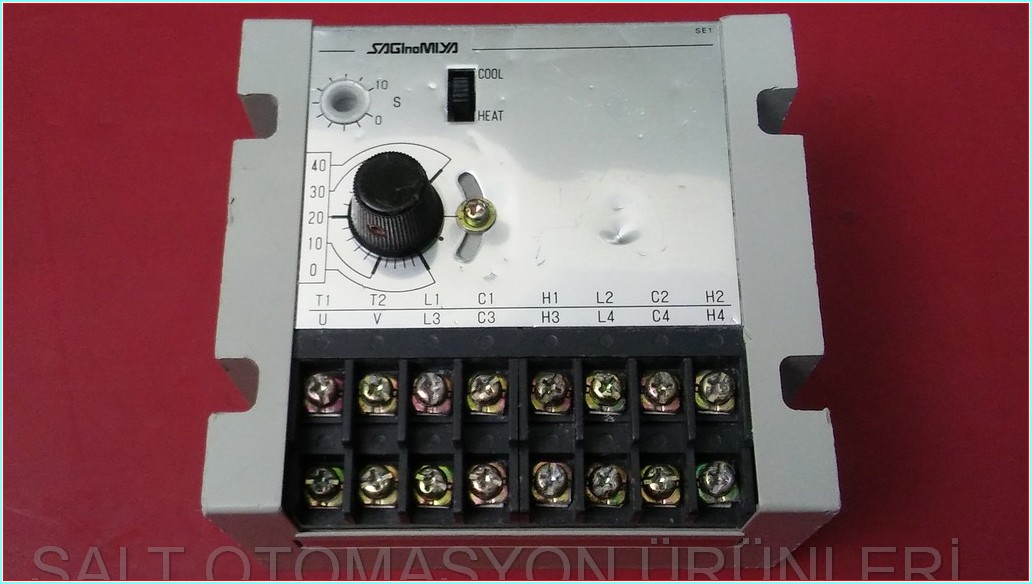 SAGINOMIYA FSE FSE-4040A31 1E-003 DÖRT AŞAMALI ELEKTRONİK SICAKLIK ANAHTARI ISI KONTROL CİHAZI