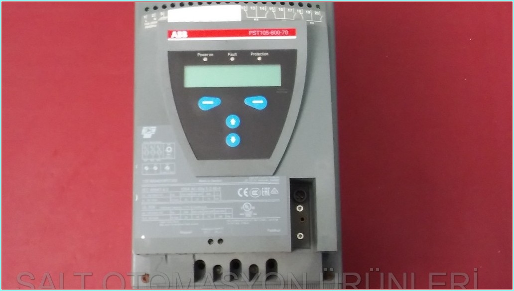 ABB PST105-600-70 1SFA894009R7000 55KW SOFTSTARTER YUMUŞAK YOL VERME