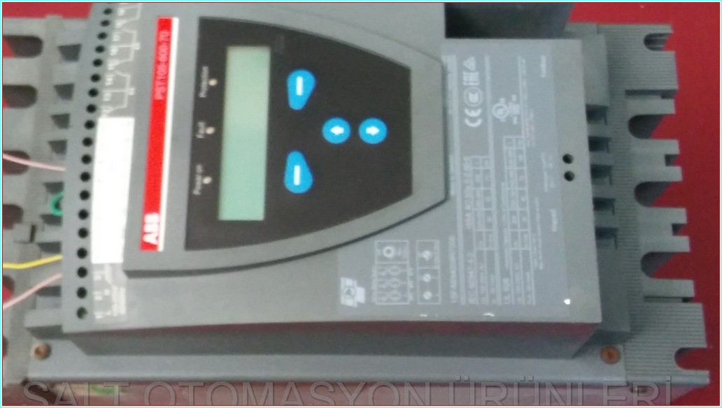 ABB PST105-600-70 1SFA894009R7000 55KW SOFTSTARTER YUMUŞAK YOL VERME