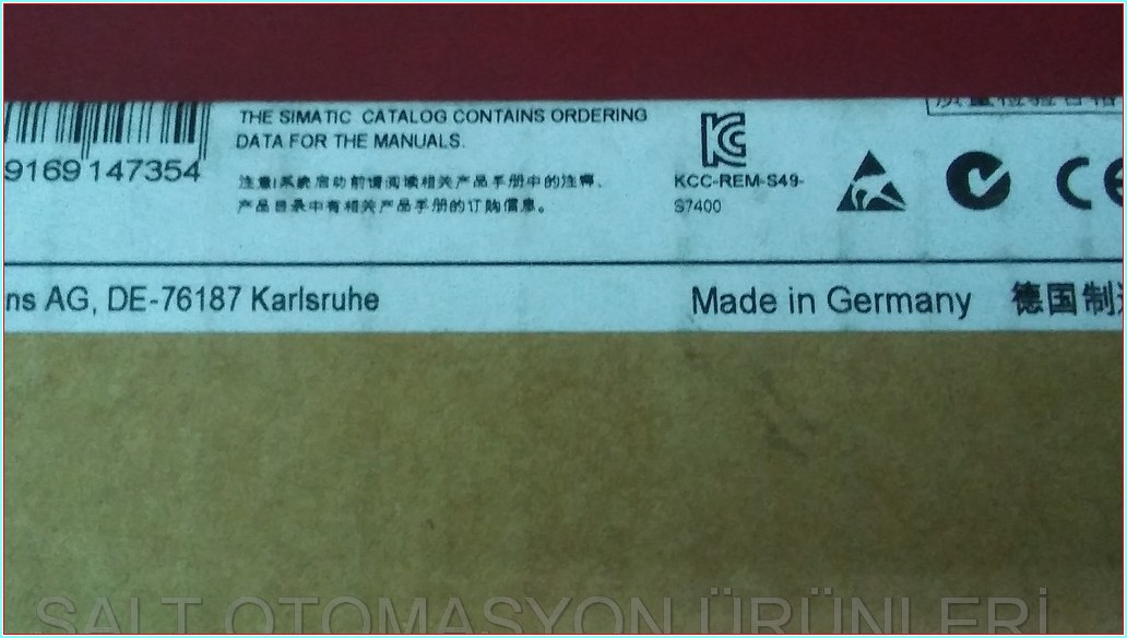 SIEMENS SIMATIC S7-400 6ES7416-2XN05-0AB0 CPU 416-2 SIFIR KUTULU