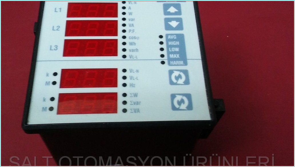 LOVATO DMK3 DIGITAL MULTIMETER