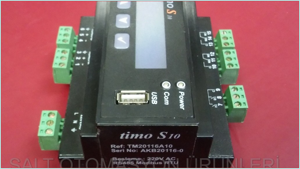 TİMO S 10 TİMO S10 TM20116A10 RS485 MODBUS RTU