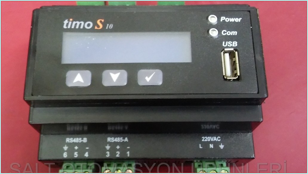 TİMO S 10 TİMO S10 TM20116A10 RS485 MODBUS RTU