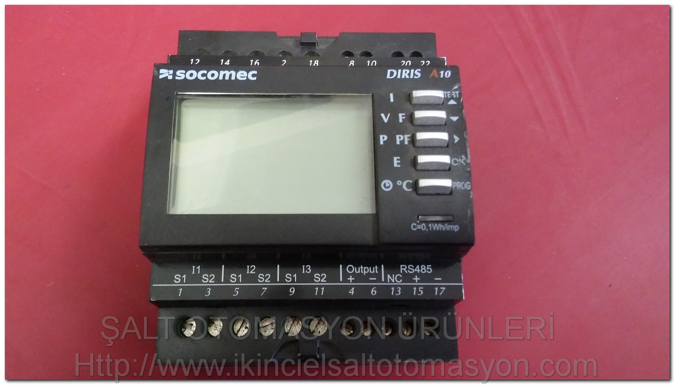 SOCOMEC DIRIS A10 RS485 JBUS MODBUS 48250011