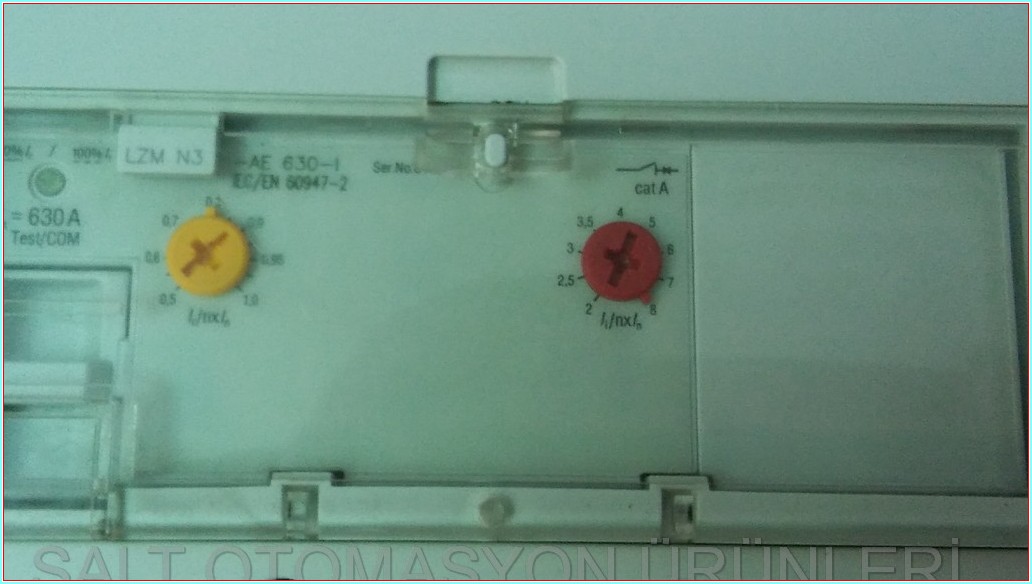 EATON LZM 3 LZM N3 LZMN3-AE630-I 111969 630A TMŞ DEVRE KESİCİ ŞALTER