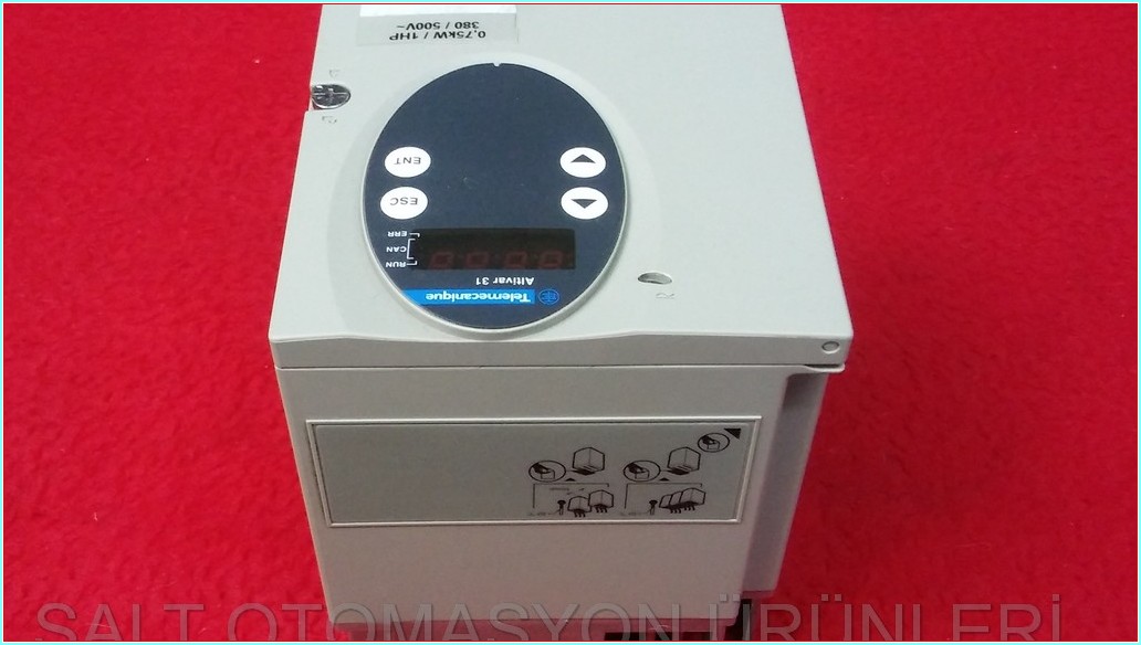  TELEMECANİQUE ATV31H075N4 ALTİVAR 31 ATV31 0,75KW 380V SÜRÜCÜ