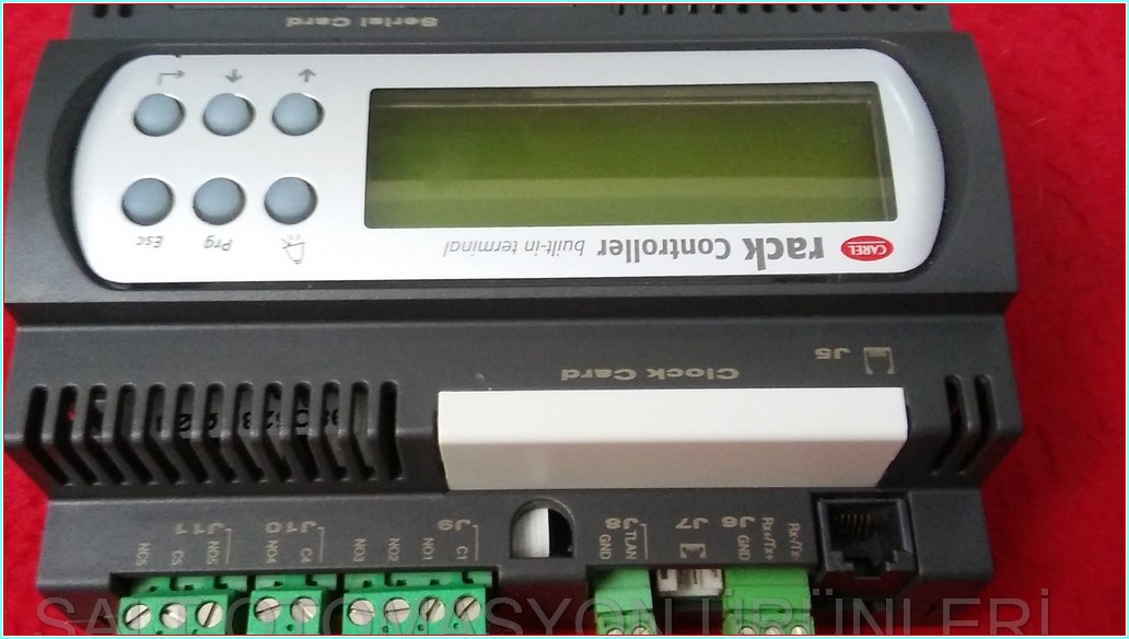 CAREL PCO1000BX0 FLSTDMFC0A RACK CONTROLLER BUİLT-İN TERMİNAL PLC