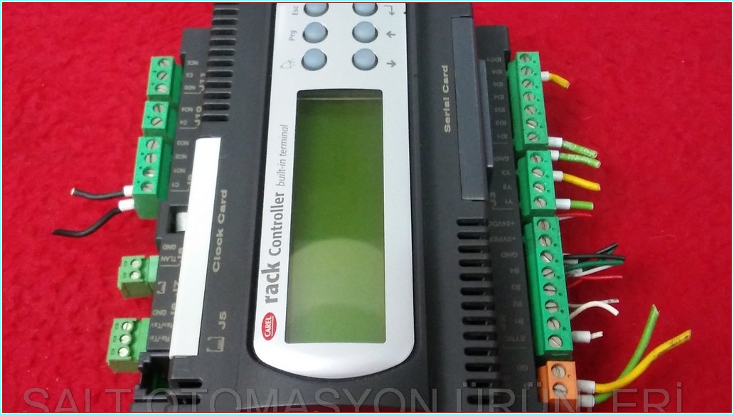 CAREL PCO1000BX0 FLSTDMFC0A RACK CONTROLLER BUİLT-İN TERMİNAL PLC