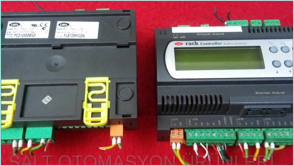 CAREL PCO1000BX0 FLSTDMFC0A RACK CONTROLLER BUİLT-İN TERMİNAL PLC