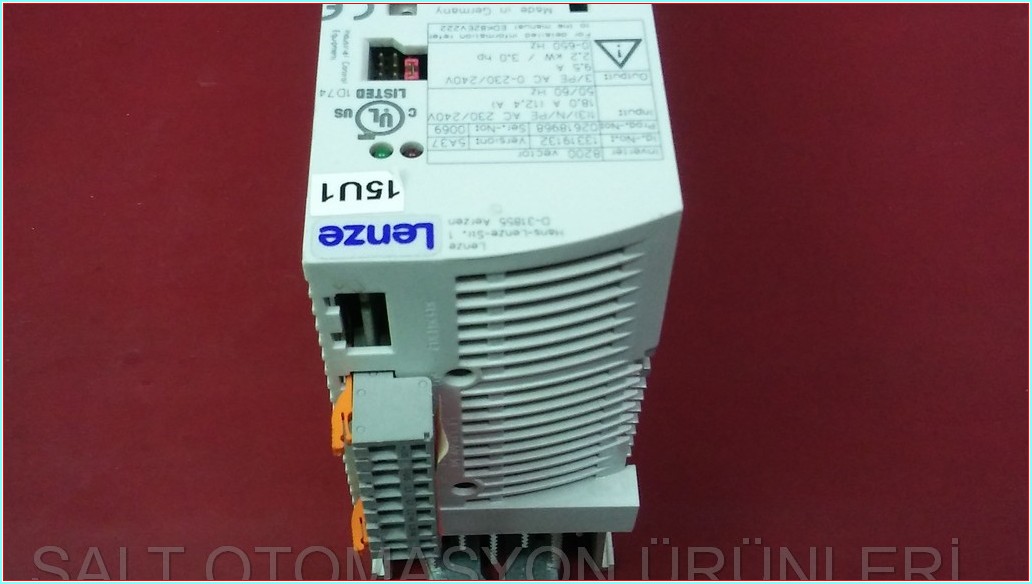 LENZE E82EV222_2C200 E82EV222-2C200 E82EV222_2C E82EV222-2C 13436181 8200 2,2KW VECTOR SÜRÜCÜ DRIVER INVERTER