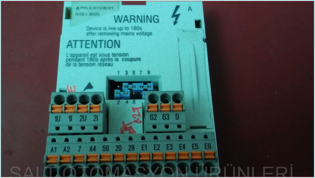 LENZE E82ZAFAC UYGULAMA MODÜLÜ