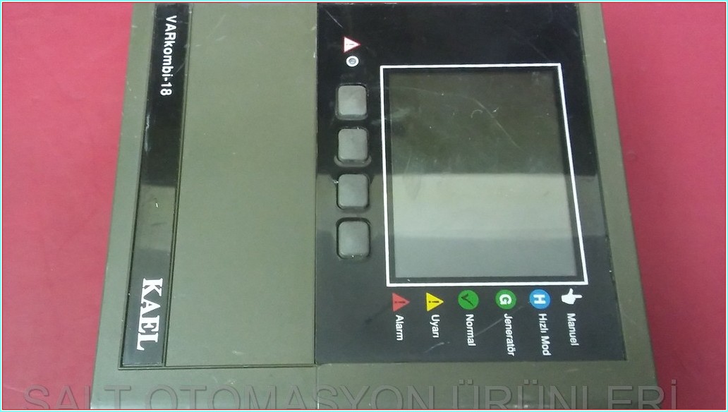KAEL VARKOMBİ-18 VARKOMBİ 18-111010 18 KADEME DİJİTAL REAKTİF GÜÇ KONTROL RÖLESİ