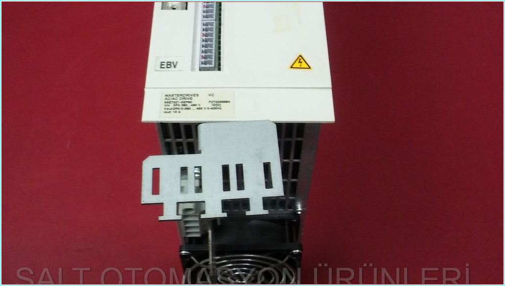 SIEMENS 6SE7021-0EP60 MASTER DRIVES AC-AC DRIVES 10A 4KW SÜRÜCÜ