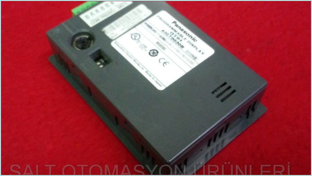 PANASONİC GT01 AIGT0030B PROGRAMMABLE DISPLAY TOUCH SCREEN HMI