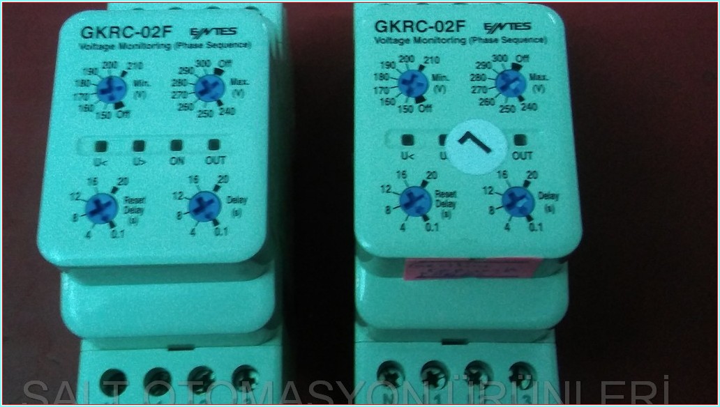 ENTES GKRC-02F GERİLİM KORUMA RÖLESİ
