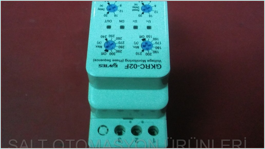 ENTES GKRC-02F GERİLİM KORUMA RÖLESİ