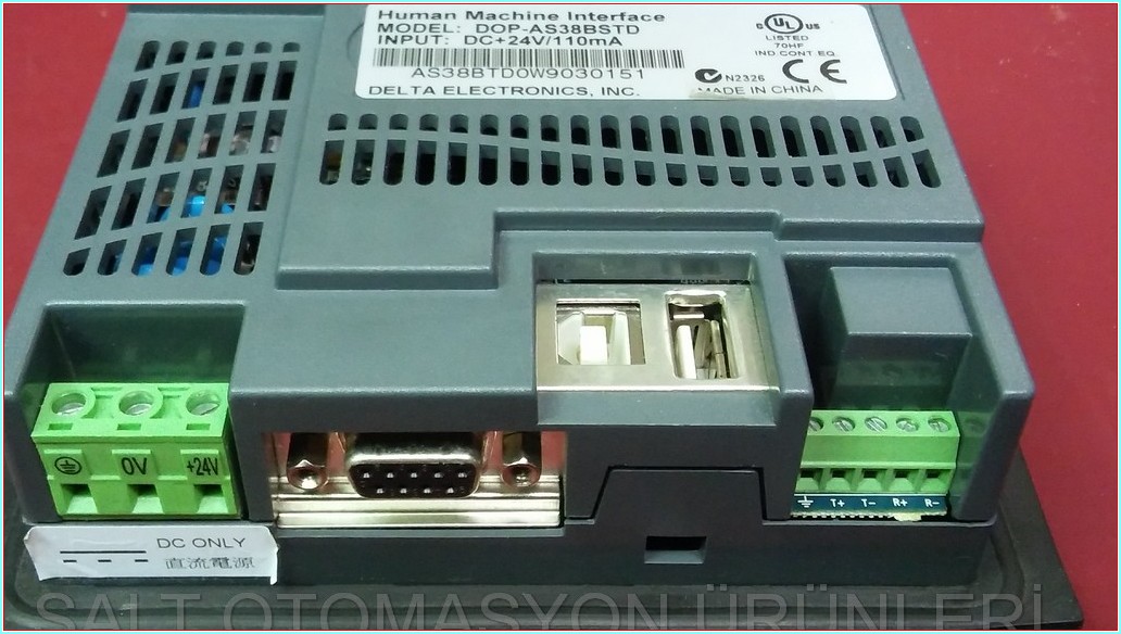 DELTA DOP-AS38BSTD DOKUNMATİK OPERATÖR PANEL TOUCH PANEL