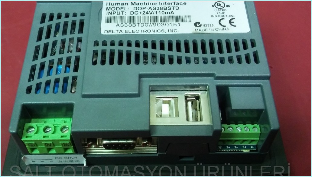 DELTA DOP-AS38BSTD DOKUNMATİK OPERATÖR PANEL TOUCH PANEL