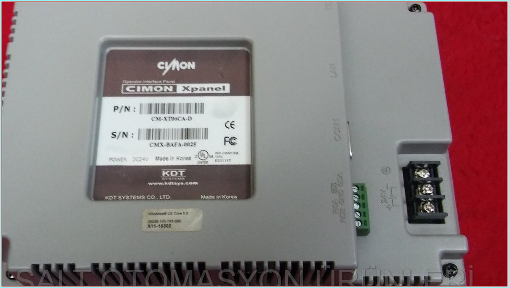 CIMON XPANEL CM-XT06CA-D CMX-BAFA-0025 TOUCH PANEL DOKUNMATİK OPERATÖR PANEL