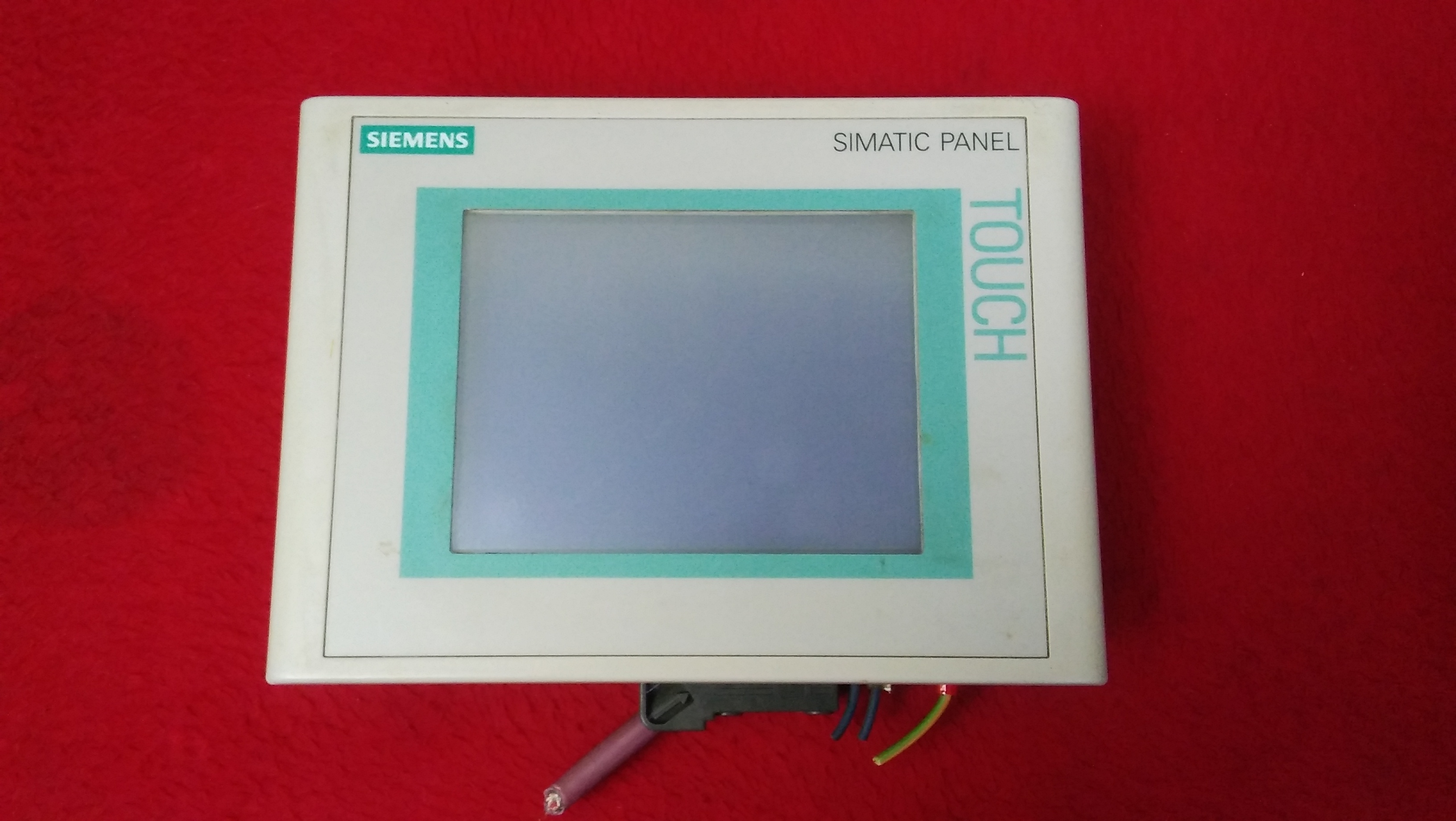 SIEMENS 6AV6 642-0AA11-0AX1 6AV6642-0AA11-0AX1 TOUCH PANEL TP177A DOKUNMATİK OPERATÖR PANEL