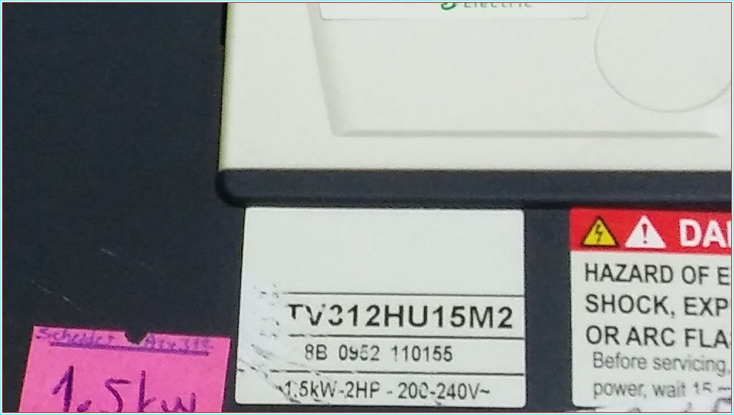 SCHNEİDER ATV312HU15M2 ATV312HU11M2 ALTİVAR 312 ATV312 1,5KW 220 SÜRÜCÜ INVERTER DRIVER